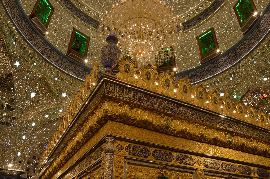 ضریح جدید حضرت عباس رونمایی شد + تصاویر