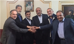 مدیران تراکتور هم قسم شدند + عکس