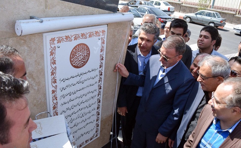 طرح شبدری ائل گلی تبریز به بهره برداری رسید