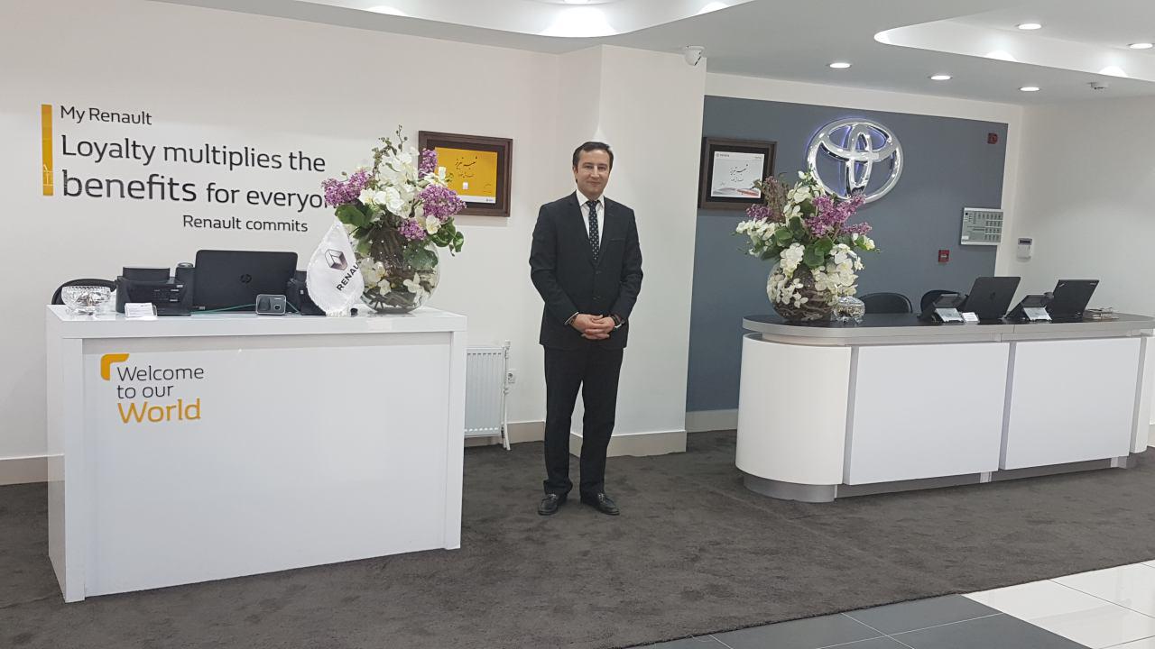 شعبه شمالغرب کشور محصولات شرکت تویوتا، لکسوس و رنو در تبریز افتتاح شد