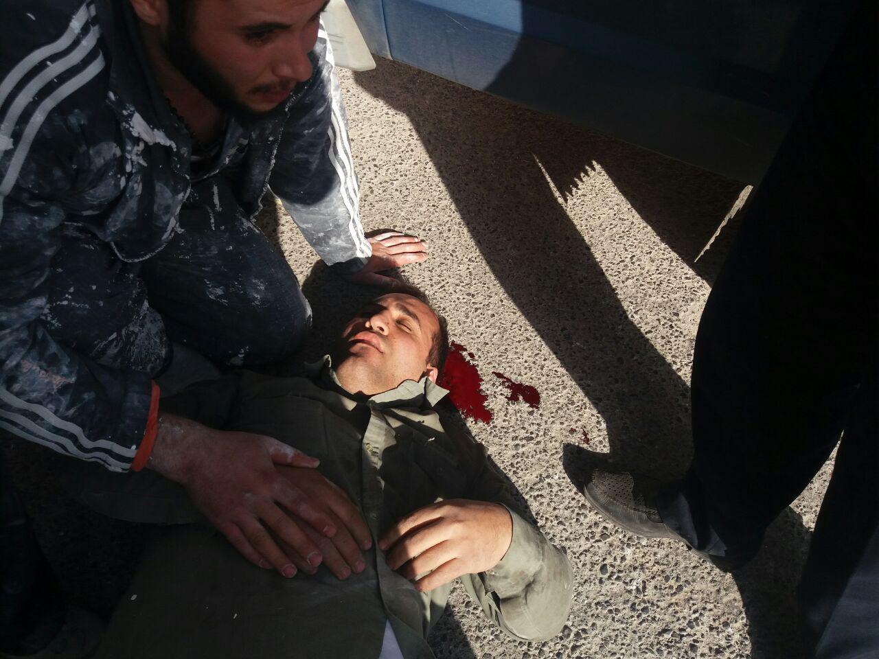 ضرب و شتم کارگران ساختمانی در خیابان قانون تبریز + تصاویر