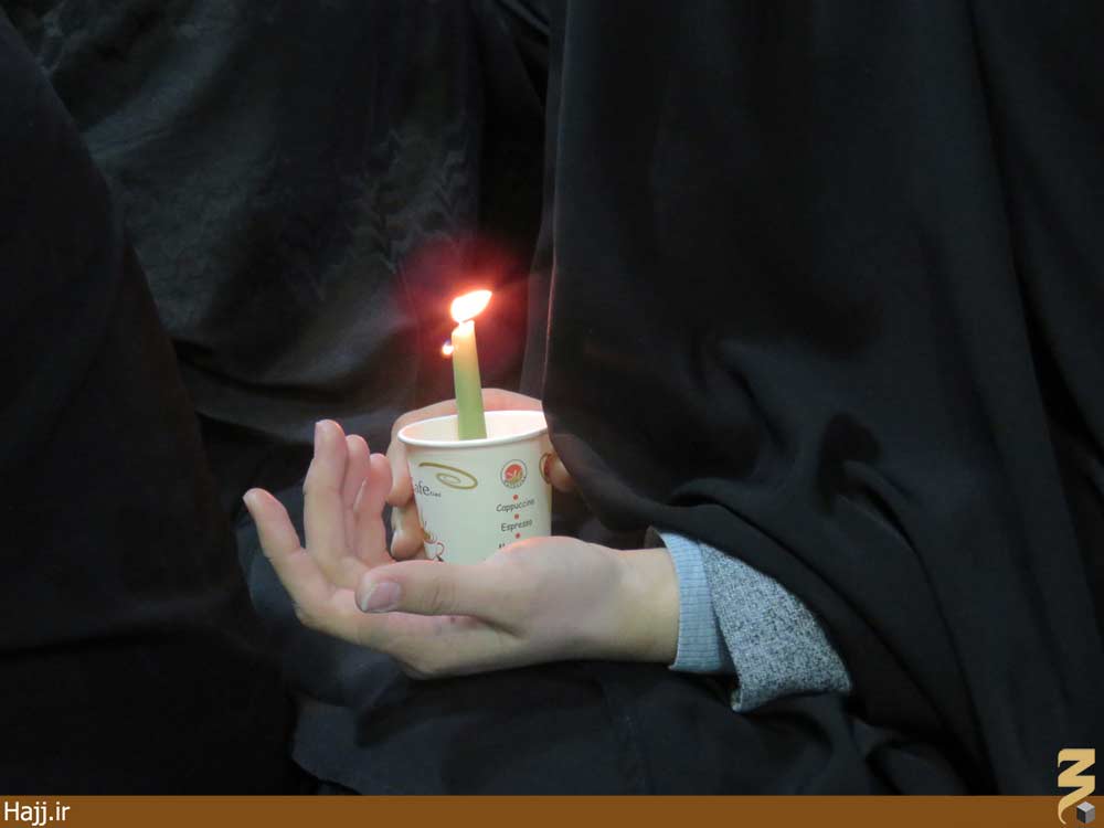 همدردی زائران ایرانی با جانباختگان حادثه پلاسکو در بین الحرمین + تصاویر