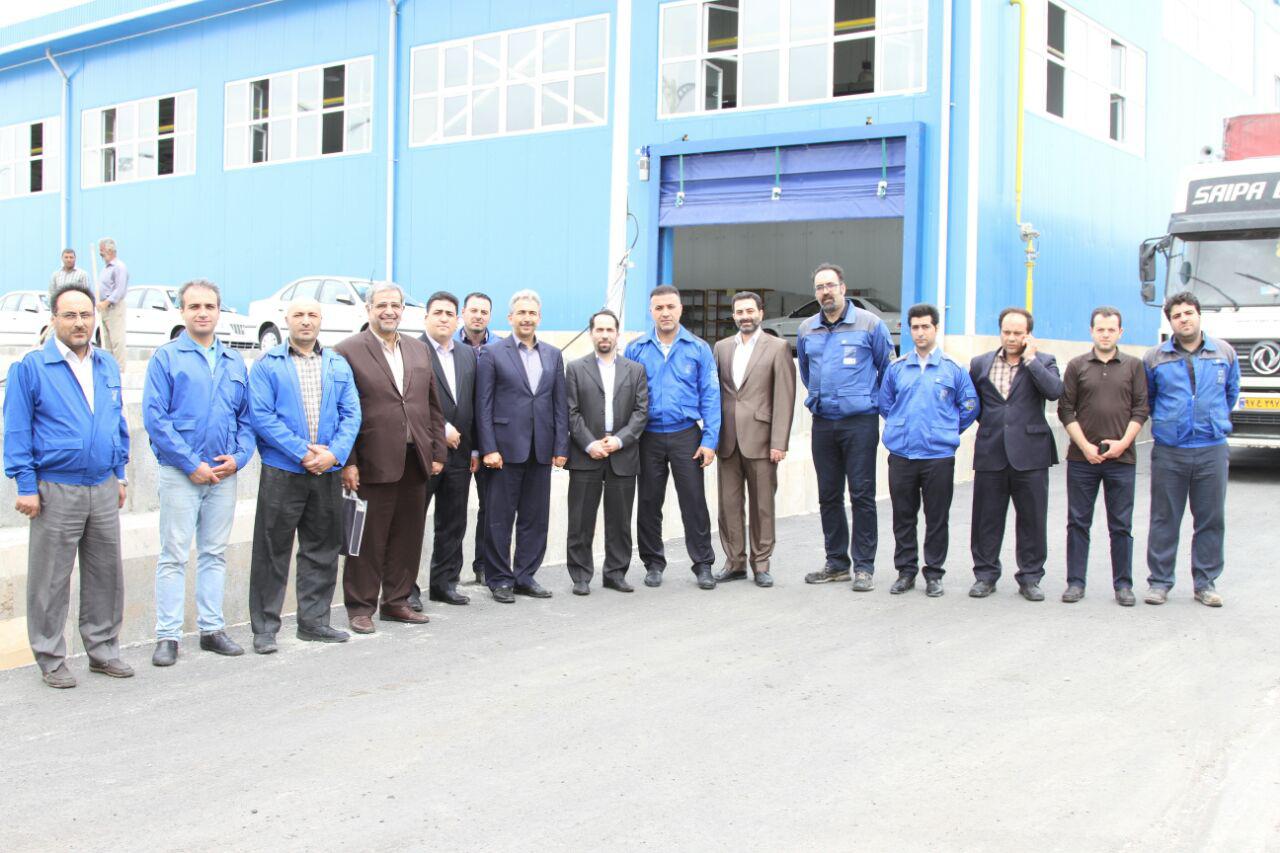 سالن پذیرش نهایی ایران خودرو تبریز مورد بهره برداری قرار گرفت