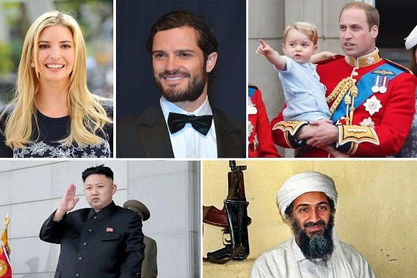 با قدرتمندترین آقازاده‌های دنیا آشنا شوید