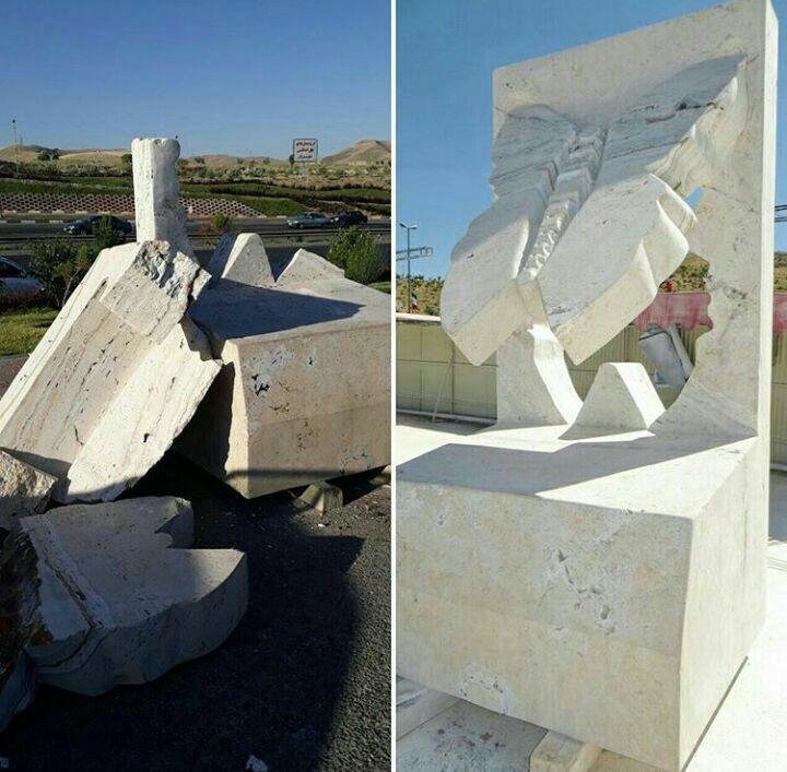مجسمه‌ها می‌گویند دلشان شکسته؛ مسئولان وعده دلجویی می‌دهند