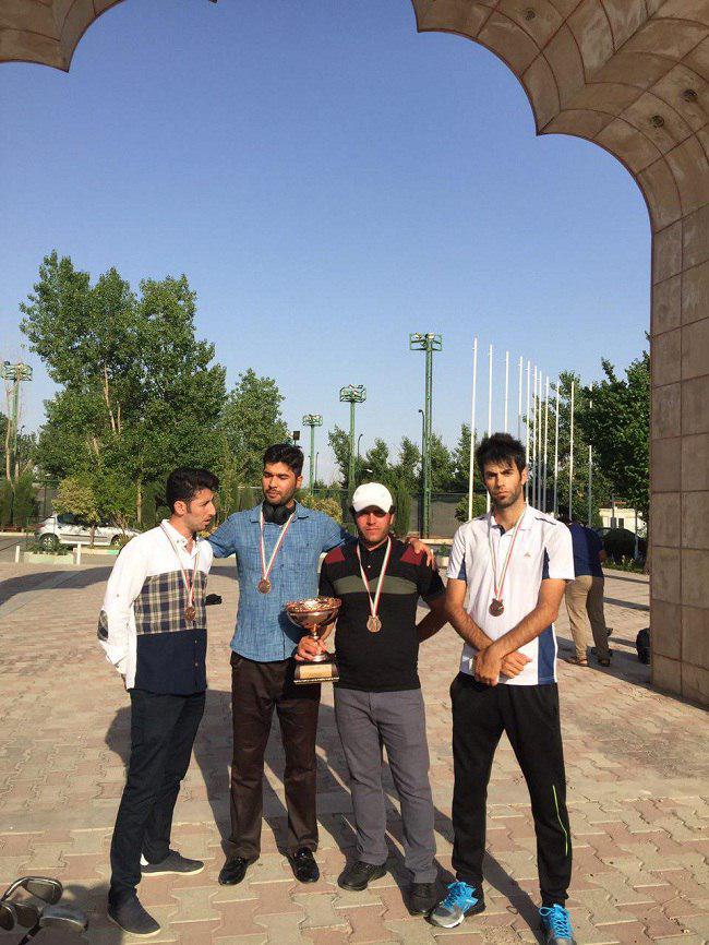 تیم گلف آذربایجان شرقی به مقام سومی دست یافت