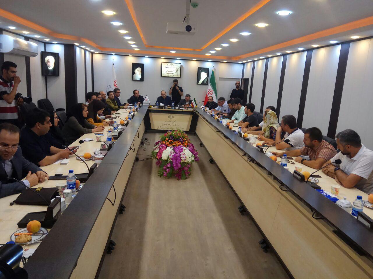 دیدار خبرنگاران رسانه‌های جمهوری آذربایجان با هیأت مدیره خانه مطبوعات