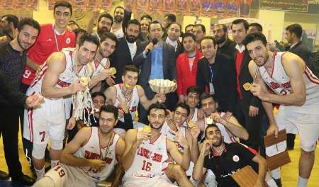 شهرداری تبریز قهرمان لیگ برتر بسکتبال ایران شد
