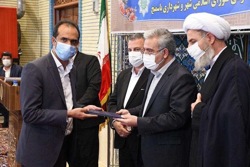 شهردار جدید باسمنج معارفه شد