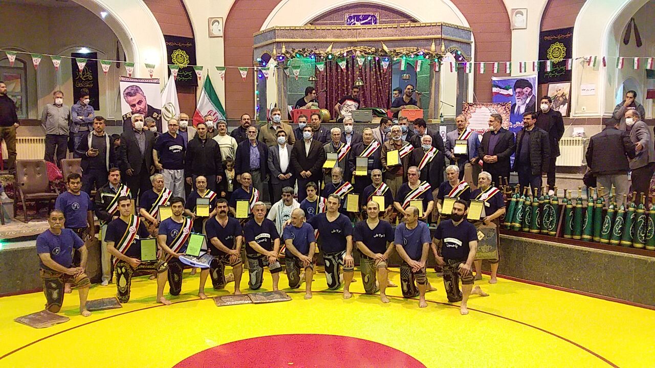 پیشکسوتان زورخانه ای آذربایجان شرقی تجلیل شدند