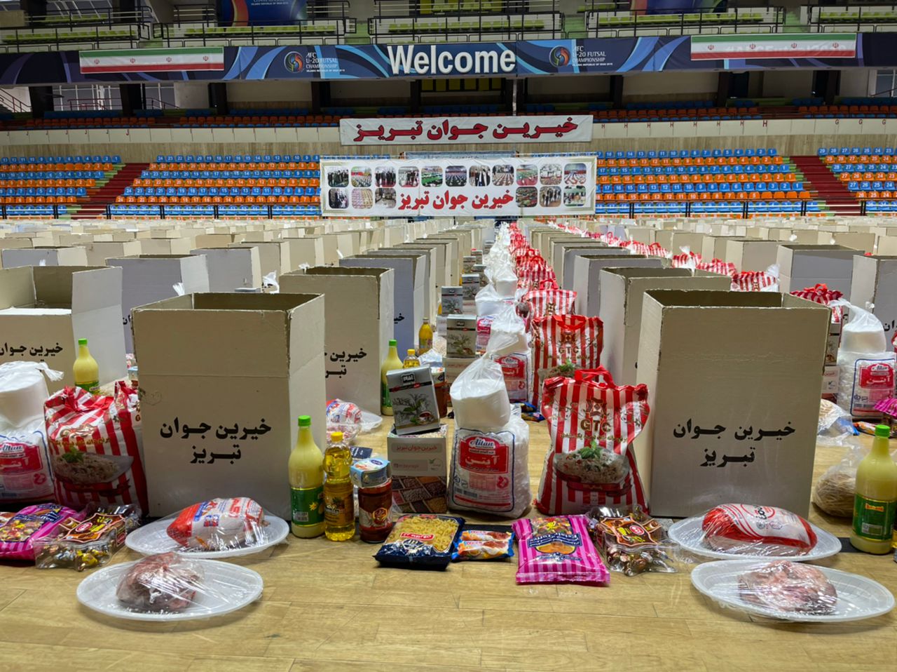 تهیه و توزیع سه هزار بسته معیشتی به همت خیرین جوان تبریز