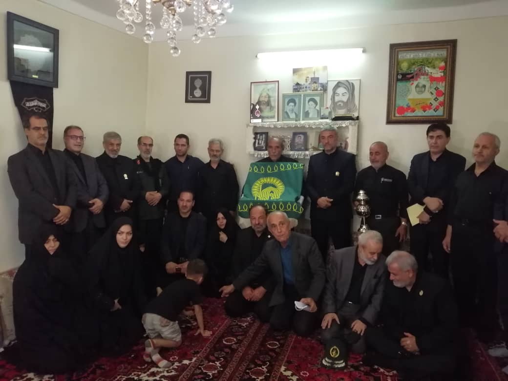 دیدار از خانوداه شهیده روز عاشورای خونین حرم مطهر رضوی در تبریز