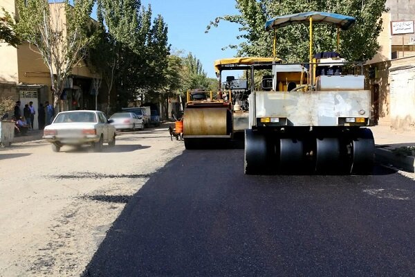 آسفالت‌ریزی سه هزار تنی شهرداری تبریز طی هفته نخست اردیبهشت