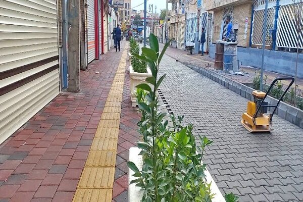 بهره‌برداری از سه پیاده‌راه با هزینه ۴ میلیارد و ۷۰۰ میلیون تومان