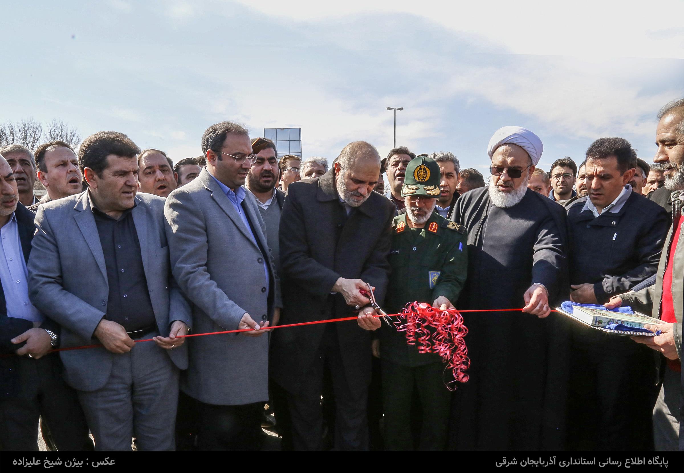 تقاطع غیرهمسطح سپاه پاسداران انقلاب اسلامی به بهره‌برداری رسید