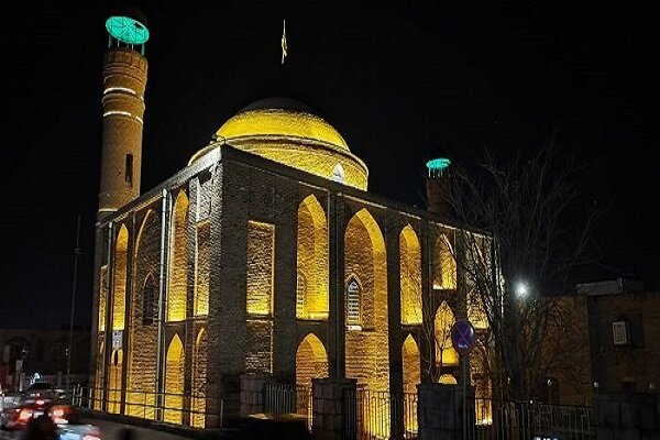 نورپردازی مسجد صاحب الامر تبریز به اتمام رسید