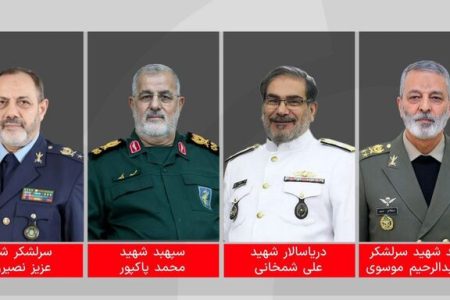 اسامی فرماندهان شهید نیروهای مسلح در حمله آمریکایی- اسرائیلی