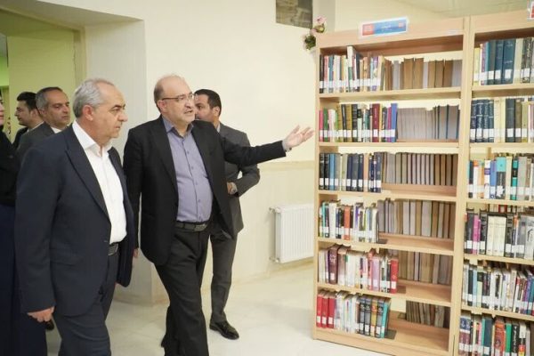 بهسازی کتابخانه مدرس و آغاز احداث کتابخانه مرکزی بناب